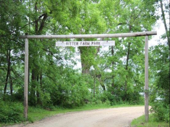 Wooden signage and road