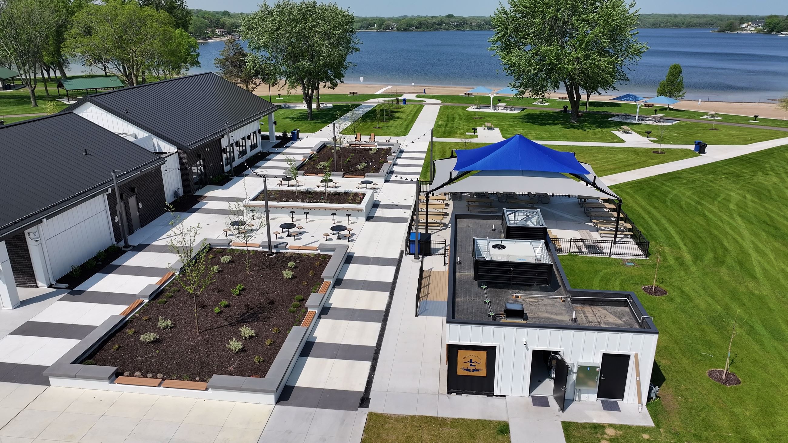 Antlers Park Plaza Aerial