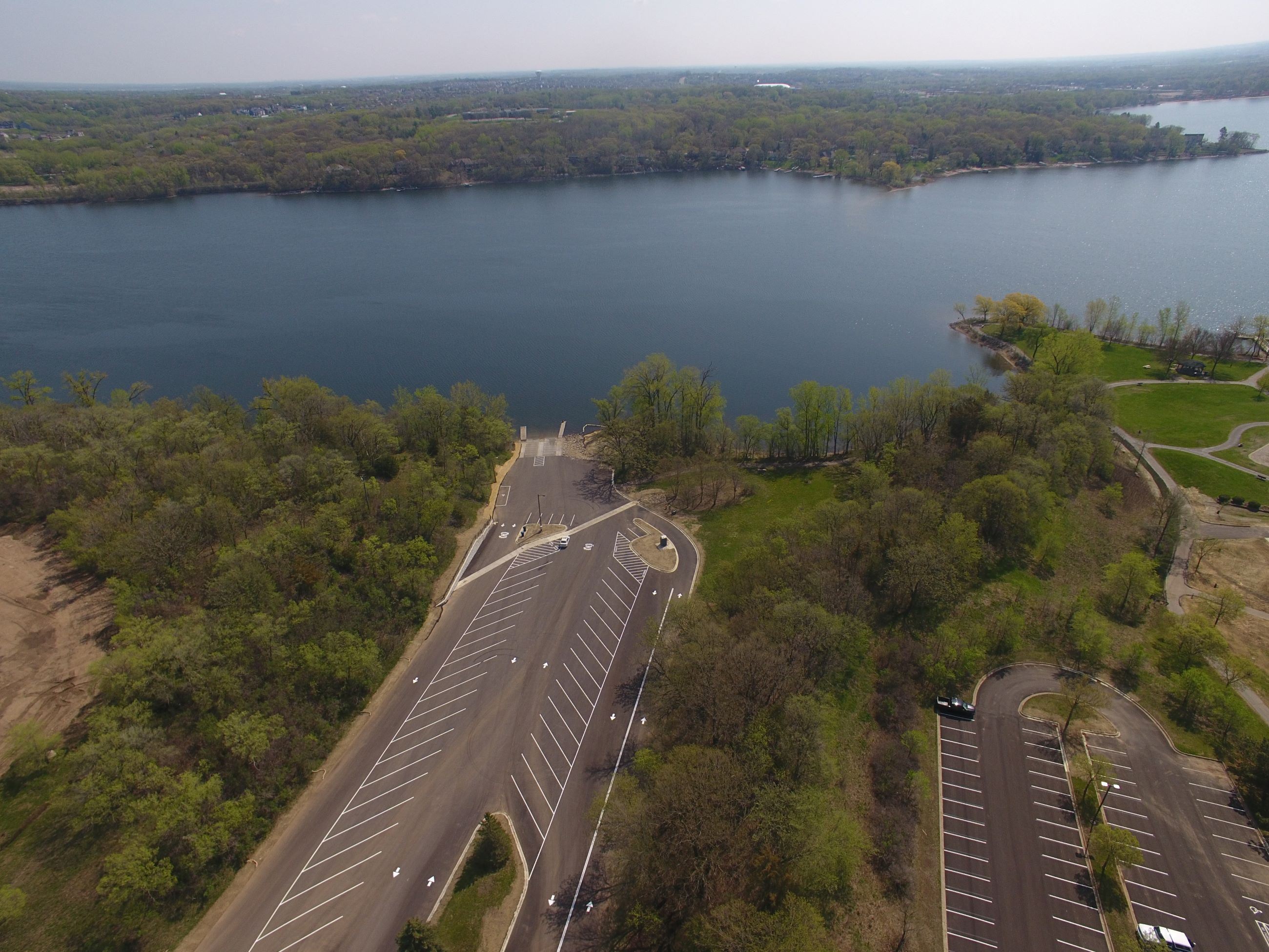 Casperson Boat Launch Overhead