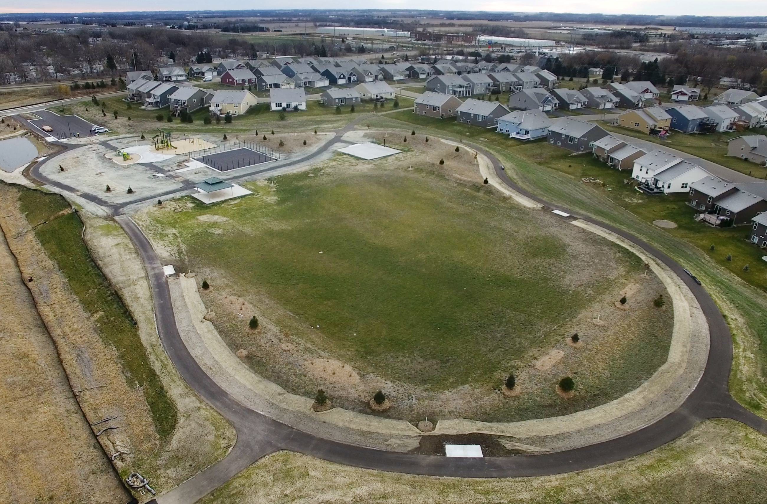 Cedar Crossing Park Aerial