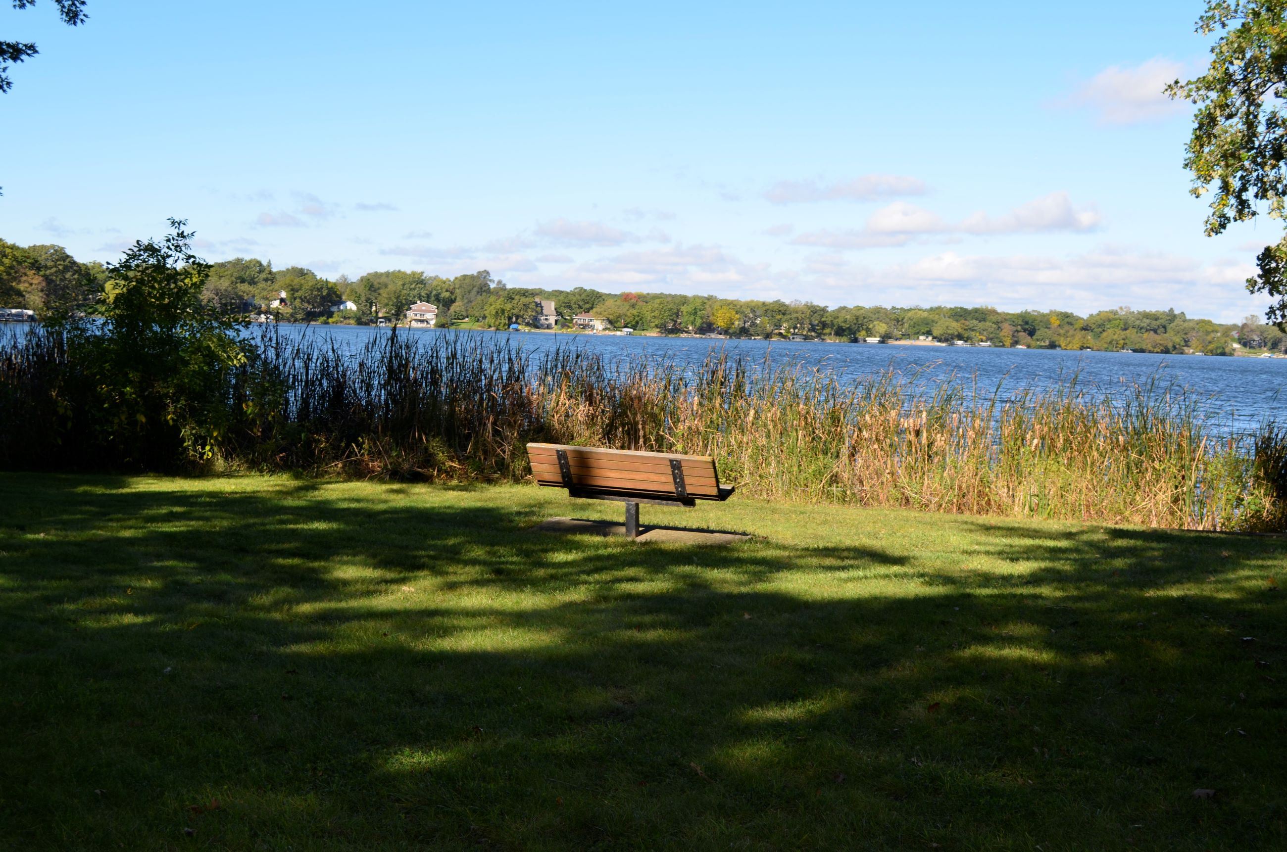Orchard Lake Park Bench