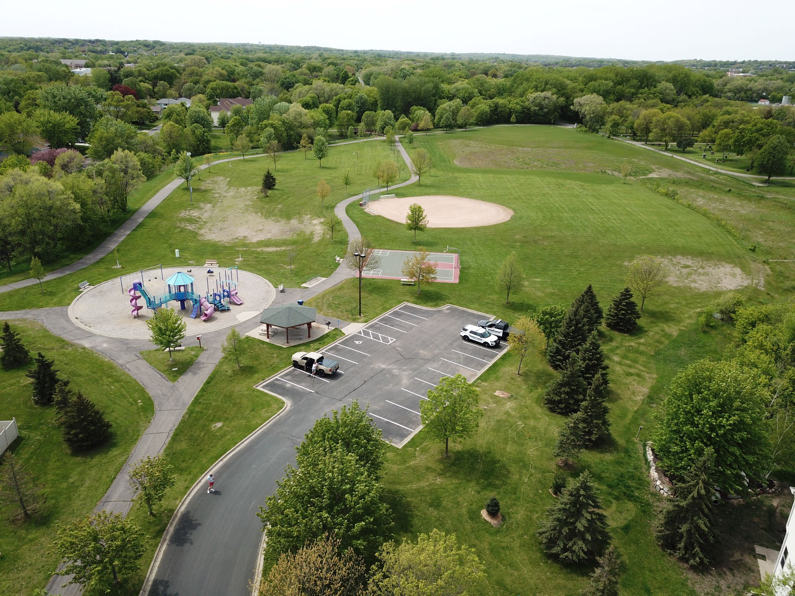 Village Creek Park Aerial