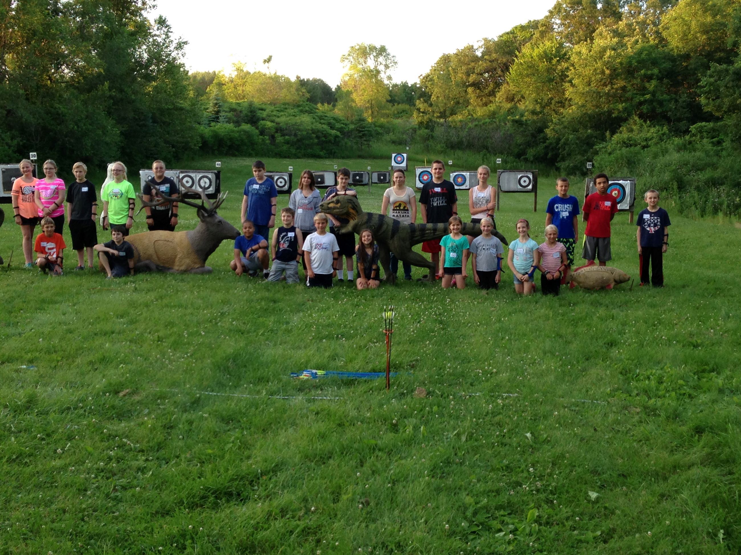 Group of Youth Archers