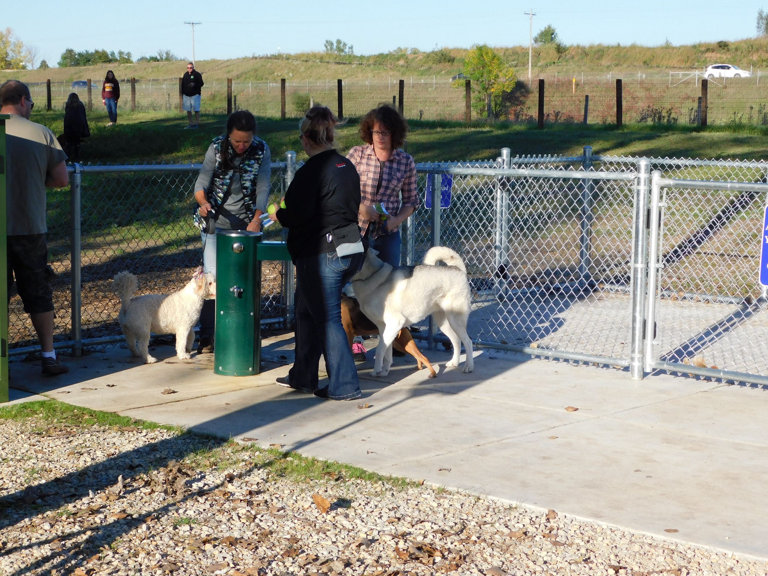 Group at Watering Station