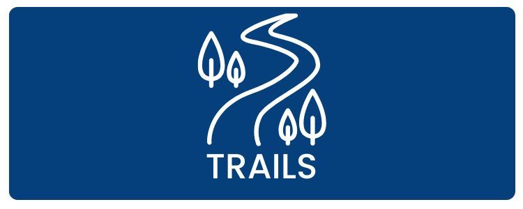 Trails Button Dark Blue