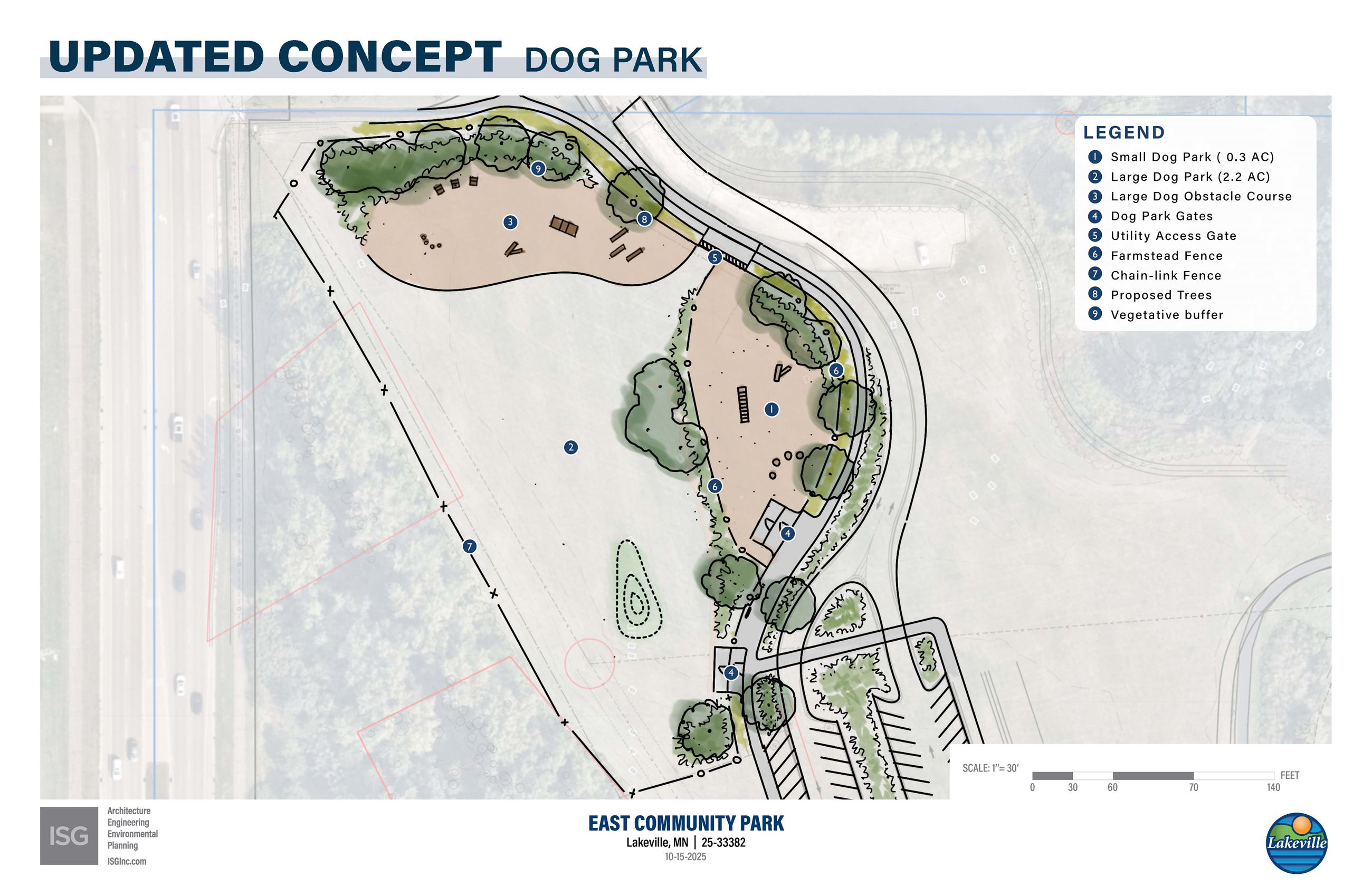 East Community Park Dog Park Sketch