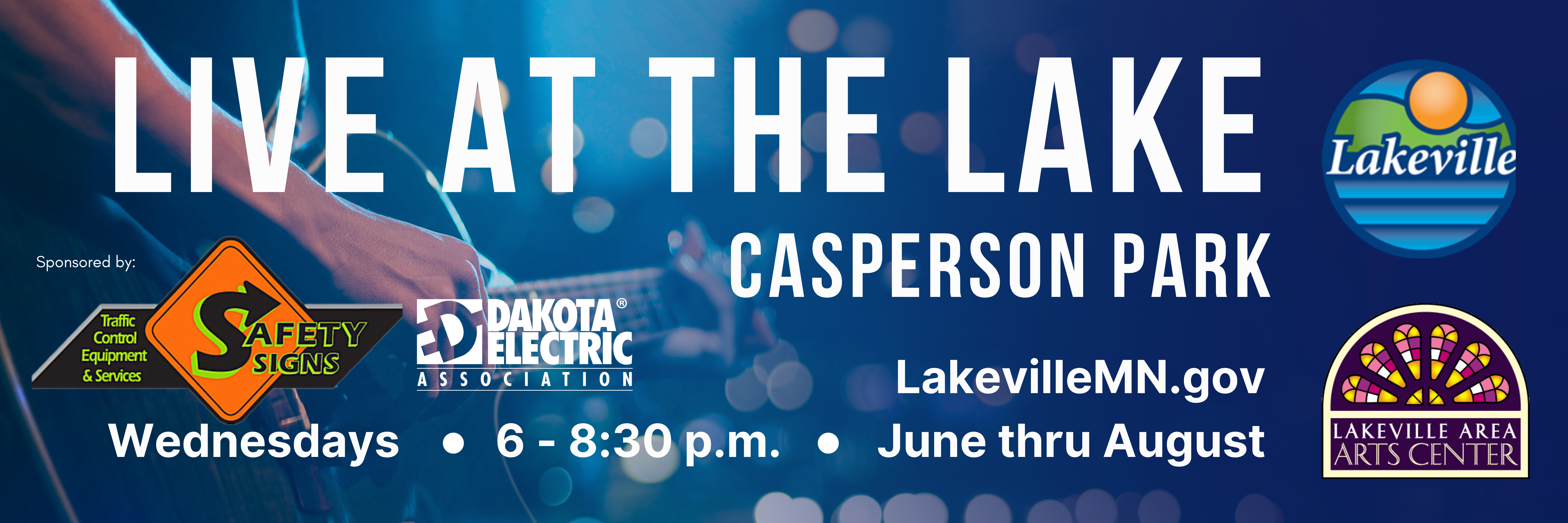 Live at the Lake 2026 Banner